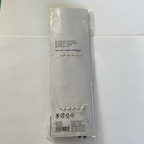 Flying tiger set of 5 paintbrushes - Picture 4 of 4